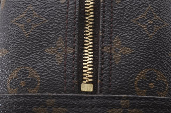 Authentic Louis Vuitton Monogram Deauville Hand Bag M47270 LV 4197D