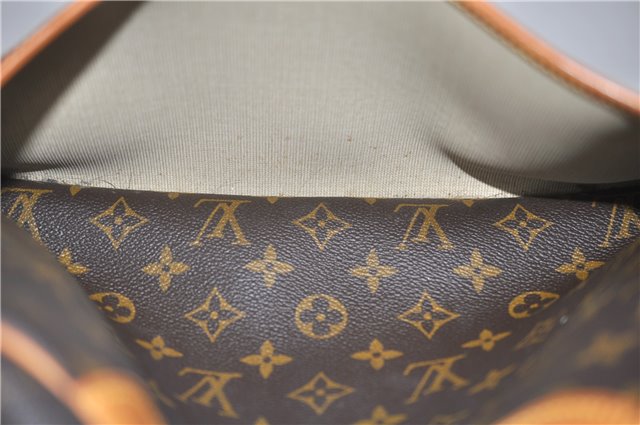 Authentic Louis Vuitton Monogram Deauville Hand Bag M47270 LV 4197D