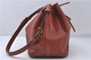 Authentic Louis Vuitton Epi Petit Noe Shoulder Bag Brown M44108 LV 4201D
