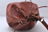 Authentic Louis Vuitton Epi Petit Noe Shoulder Bag Brown M44108 LV 4201D