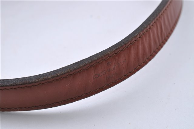 Authentic Louis Vuitton Epi Petit Noe Shoulder Bag Brown M44108 LV 4201D