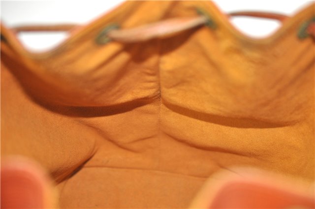 Authentic Louis Vuitton Epi Petit Noe Shoulder Bag Brown M44108 LV 4201D