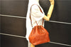 Authentic Louis Vuitton Epi Petit Noe Shoulder Bag Brown M44108 LV 4201D