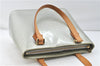 Authentic Louis Vuitton Vernis Houston Shoulder Bag M91053 Light Green LV 4202D