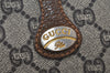 Authentic GUCCI GG Plus Shoulder Cross Body Bag Purse PVC Leather Brown 4202I
