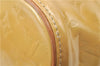 Authentic Louis Vuitton Vernis Houston Shoulder Hand Bag Yellow M91055 LV 4203D