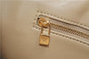 Authentic Louis Vuitton Vernis Houston Shoulder Hand Bag Yellow M91055 LV 4203D
