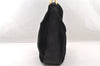Authentic GUCCI Bamboo 2Way Shoulder Tote Bag Suede Leather Black Junk 4203I