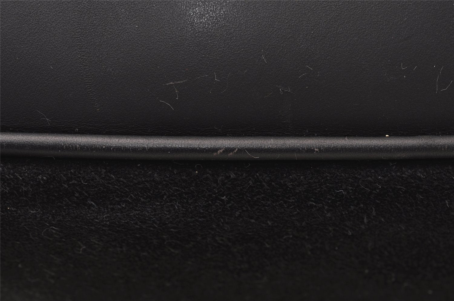 Authentic GUCCI Bamboo 2Way Shoulder Tote Bag Suede Leather Black Junk 4203I