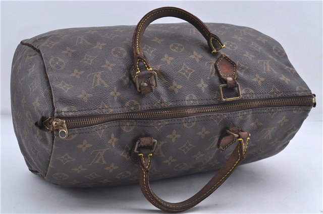 Authentic Louis Vuitton Monogram Speedy 35 Hand Boston Bag Old Model Junk 4204D