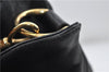 Authentic GUCCI Bamboo 2Way Shoulder Hand Bag Leather 1577 Black Junk 4208D