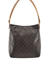 Authentic Louis Vuitton Monogram Looping GM Shoulder Bag M51145 LV 4208I