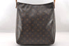 Authentic Louis Vuitton Monogram Looping GM Shoulder Bag M51145 LV 4208I
