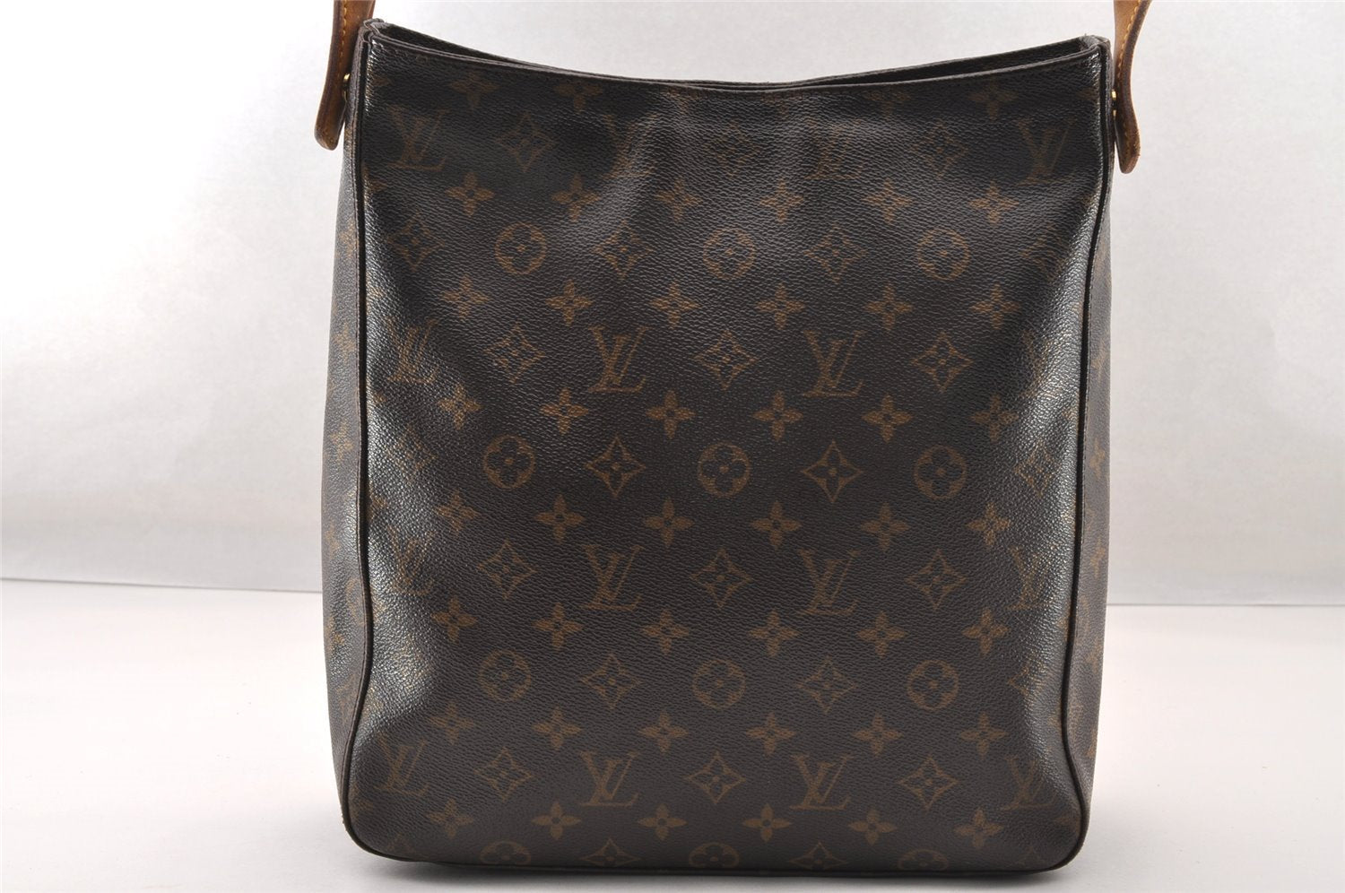 Authentic Louis Vuitton Monogram Looping GM Shoulder Bag M51145 LV 4208I