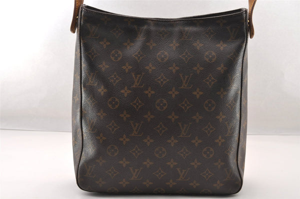 Authentic Louis Vuitton Monogram Looping GM Shoulder Bag M51145 LV 4208I
