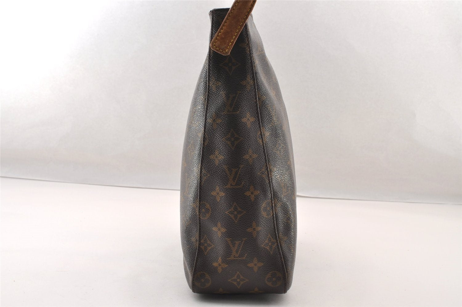 Authentic Louis Vuitton Monogram Looping GM Shoulder Bag M51145 LV 4208I