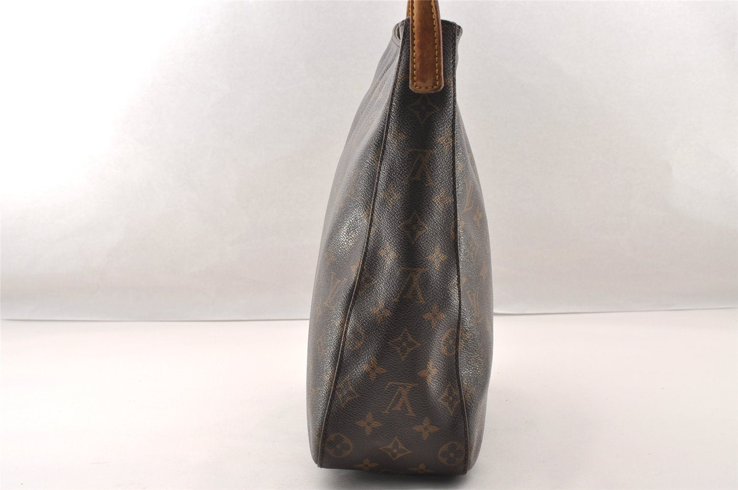 Authentic Louis Vuitton Monogram Looping GM Shoulder Bag M51145 LV 4208I