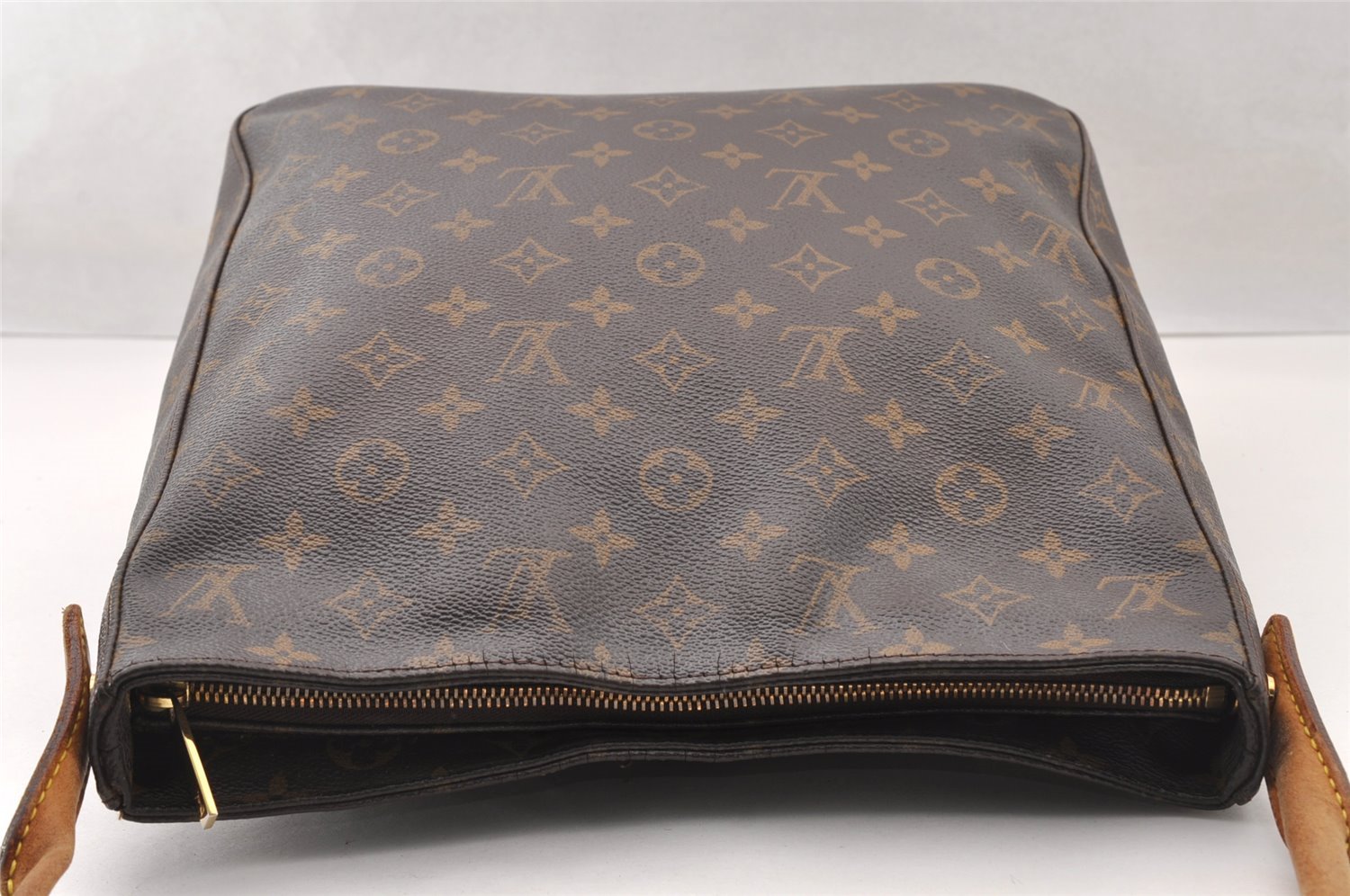 Authentic Louis Vuitton Monogram Looping GM Shoulder Bag M51145 LV 4208I