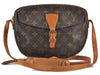 Auth Louis Vuitton Monogram Jeune Fille MM Shoulder Cross Bag M51226 LV 4211D