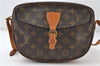 Auth Louis Vuitton Monogram Jeune Fille MM Shoulder Cross Bag M51226 LV 4211D