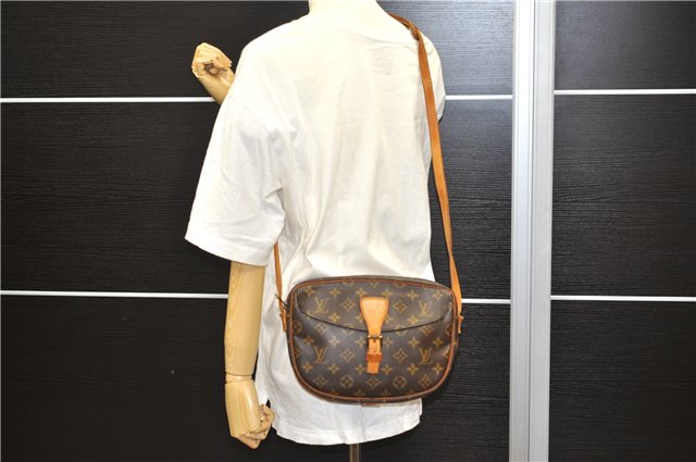 Auth Louis Vuitton Monogram Jeune Fille MM Shoulder Cross Bag M51226 LV 4211D