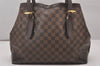 Authentic Louis Vuitton Damier Hampstead MM Shoulder Tote Bag N51204 LV 4211I