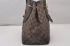 Authentic Louis Vuitton Damier Hampstead MM Shoulder Tote Bag N51204 LV 4211I
