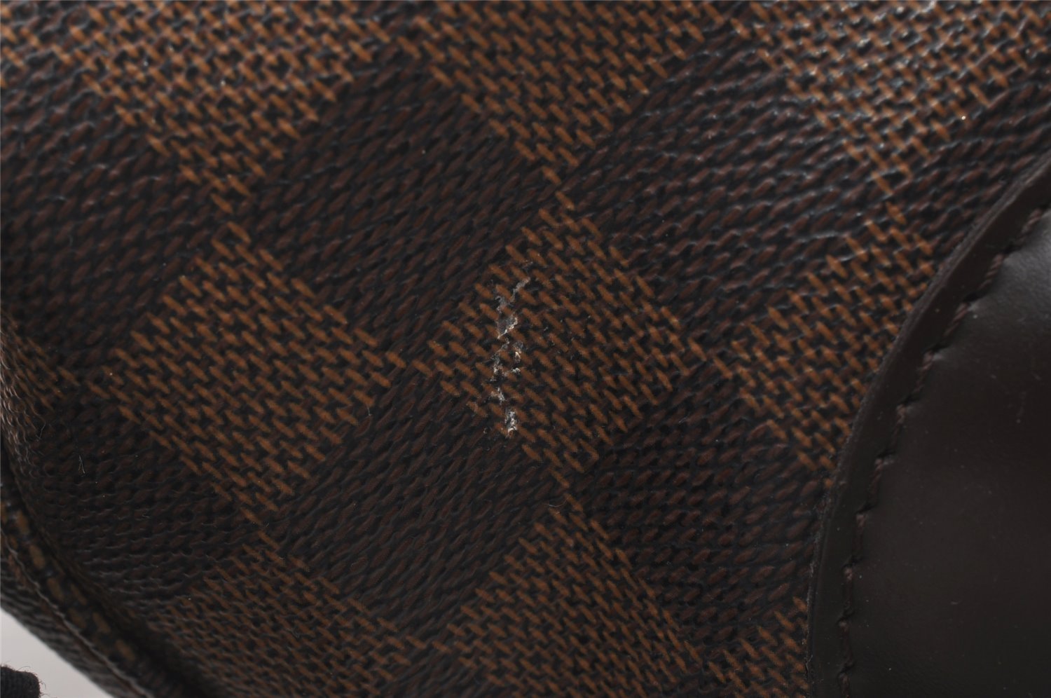 Authentic Louis Vuitton Damier Hampstead MM Shoulder Tote Bag N51204 LV 4211I