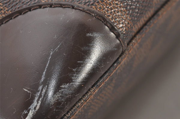 Authentic Louis Vuitton Damier Hampstead MM Shoulder Tote Bag N51204 LV 4211I