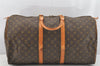 Authentic Louis Vuitton Monogram Keepall 55 Travel Boston Bag M41424 LV 4212I