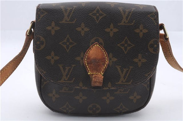Auth Louis Vuitton Monogram Saint Cloud PM Shoulder Cross Bag M51244 LV 4213D