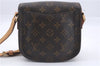 Auth Louis Vuitton Monogram Saint Cloud PM Shoulder Cross Bag M51244 LV 4213D