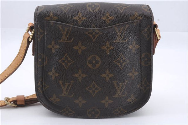 Auth Louis Vuitton Monogram Saint Cloud PM Shoulder Cross Bag M51244 LV 4213D