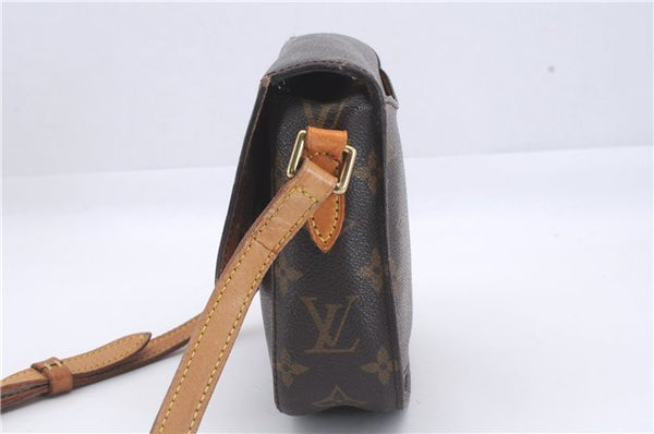 Auth Louis Vuitton Monogram Saint Cloud PM Shoulder Cross Bag M51244 LV 4213D