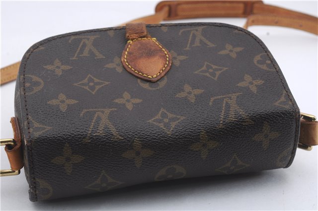 Auth Louis Vuitton Monogram Saint Cloud PM Shoulder Cross Bag M51244 LV 4213D