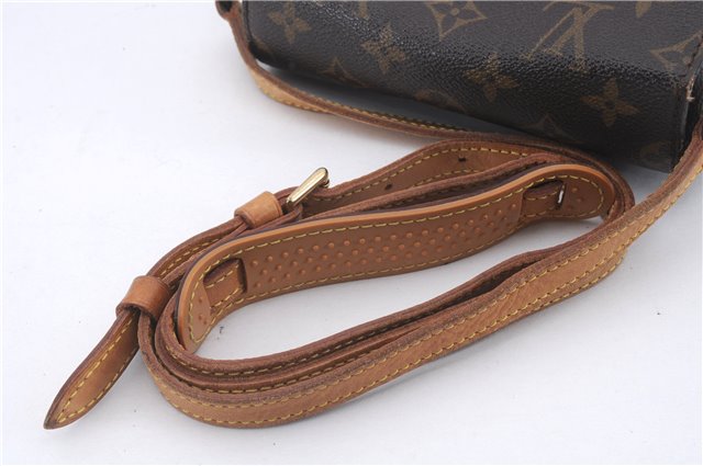 Auth Louis Vuitton Monogram Saint Cloud PM Shoulder Cross Bag M51244 LV 4213D