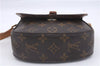 Auth Louis Vuitton Monogram Saint Cloud PM Shoulder Cross Bag M51244 LV 4213D