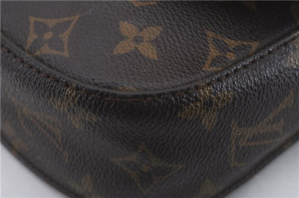 Auth Louis Vuitton Monogram Saint Cloud PM Shoulder Cross Bag M51244 LV 4213D
