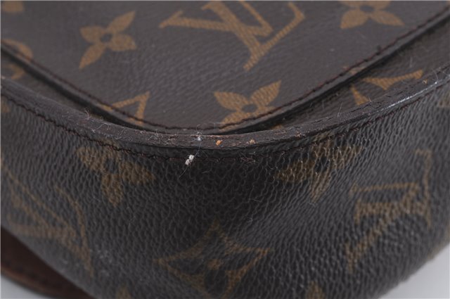 Auth Louis Vuitton Monogram Saint Cloud PM Shoulder Cross Bag M51244 LV 4213D