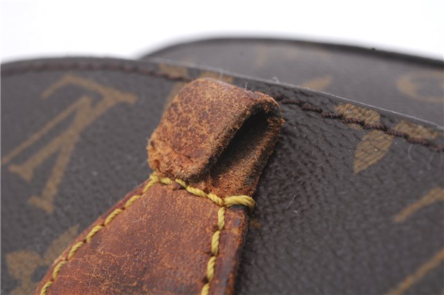 Auth Louis Vuitton Monogram Saint Cloud PM Shoulder Cross Bag M51244 LV 4213D