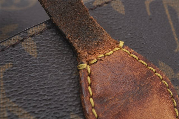 Auth Louis Vuitton Monogram Saint Cloud PM Shoulder Cross Bag M51244 LV 4213D