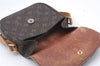 Auth Louis Vuitton Monogram Saint Cloud PM Shoulder Cross Bag M51244 LV 4213D