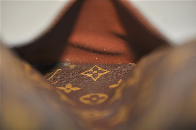 Auth Louis Vuitton Monogram Saint Cloud PM Shoulder Cross Bag M51244 LV 4213D