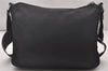 Authentic PRADA VELA Nylon Tessuto Leather Shoulder Cross Bag BT0421 Black 4213I