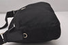 Authentic PRADA VELA Nylon Tessuto Leather Shoulder Cross Bag BT0421 Black 4213I