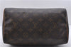 Authentic Louis Vuitton Monogram Speedy 25 Boston Hand Bag M41528 LV Junk 4214D