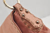 Authentic FENDI Selleria Vintage Shoulder Hand Bag Purse Leather Pink 4215I