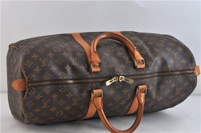 Authentic LOUIS VUITTON Monogram Keepall 50 Boston Bag M41426 LV 4217C