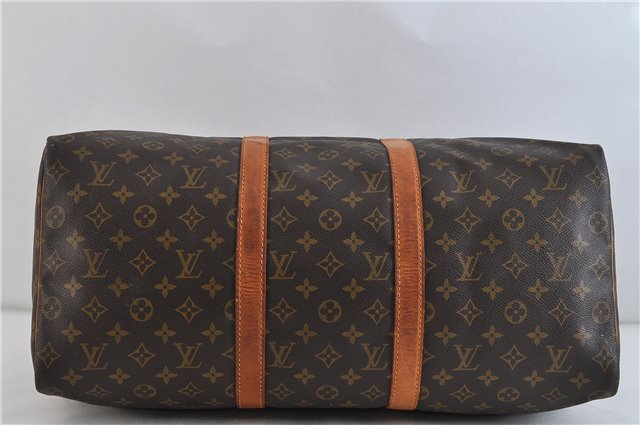 Authentic LOUIS VUITTON Monogram Keepall 50 Boston Bag M41426 LV 4217C