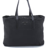 Authentic PRADA Nylon Leather Shoulder Tote Bag Black 4217D